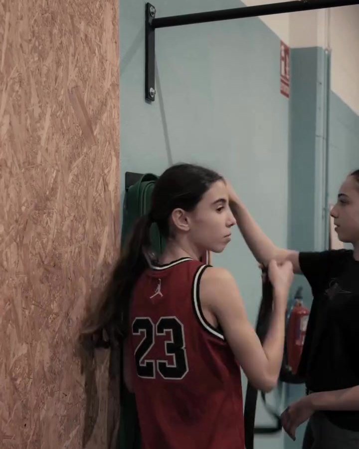 Joven deportista en Feedback Center